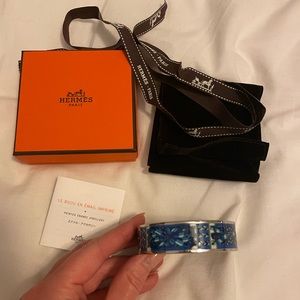 Authentic Hermes Enamel Bracelet